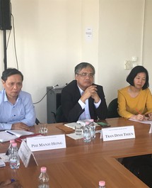 Vietnámi közgazdasági delegáció látogatása a KKI-ben