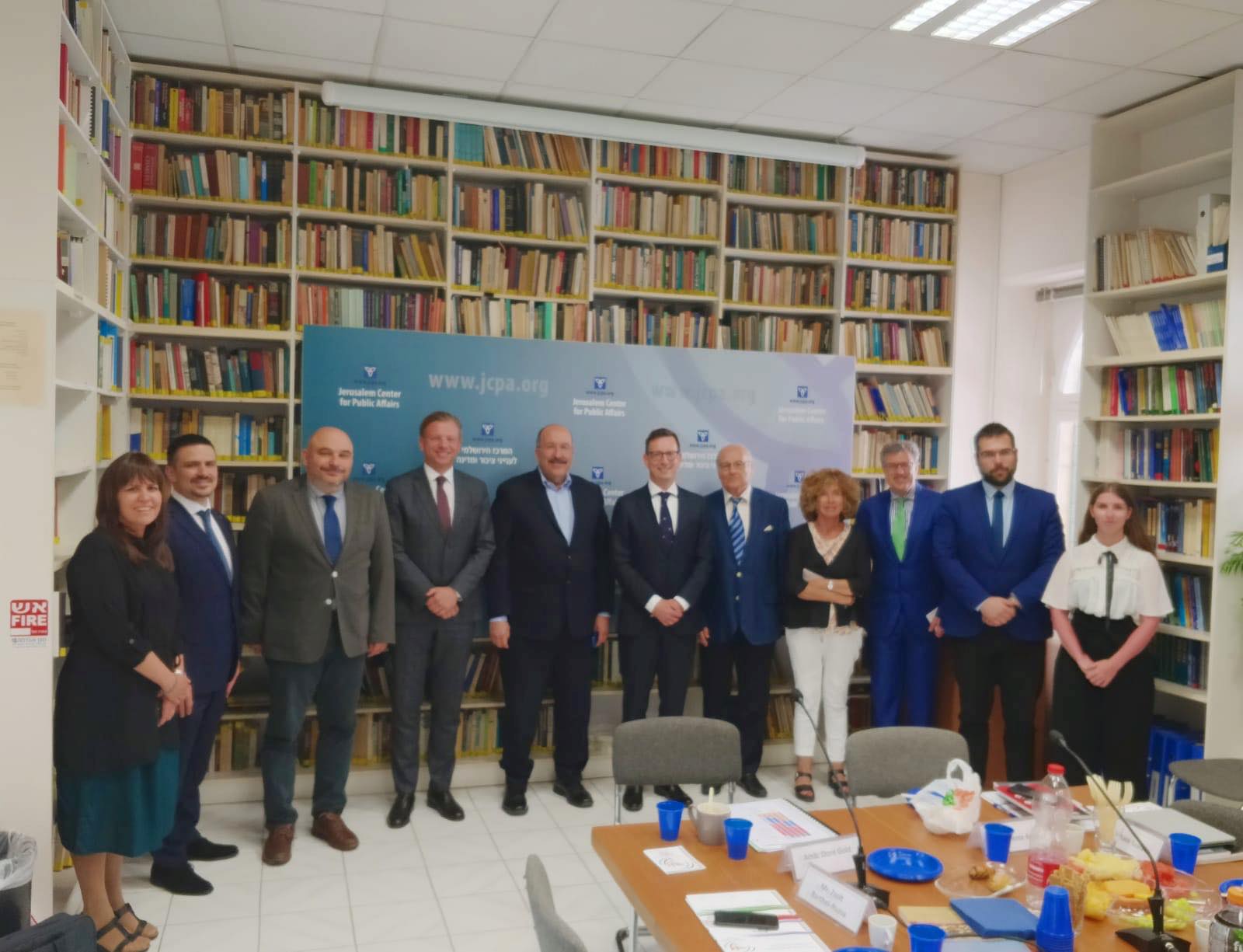 Joint conference of the Jerusalem Center for Public Affairs and IFAT