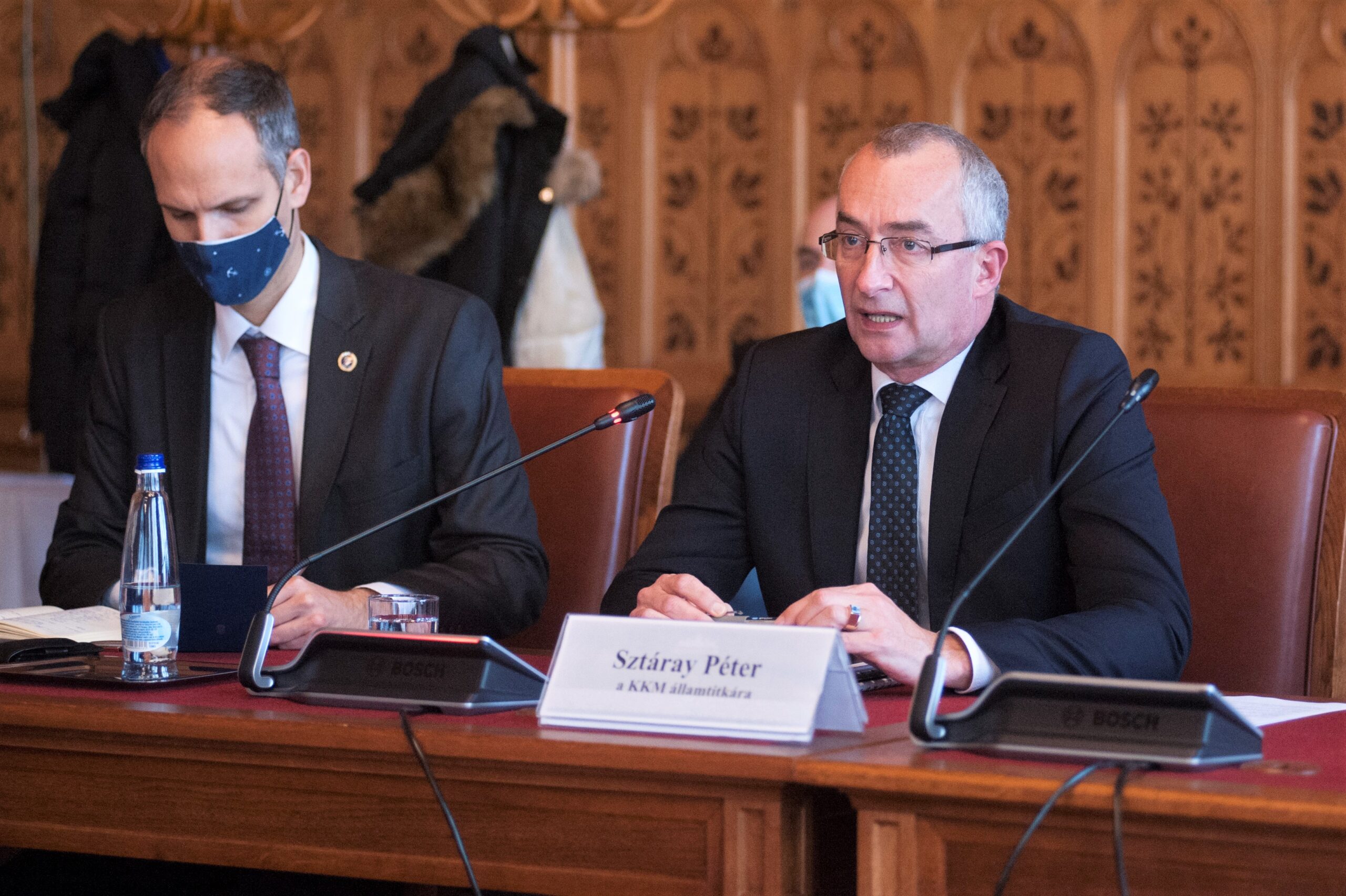 Márton Ugrósdy at the Foreign Affairs Committee