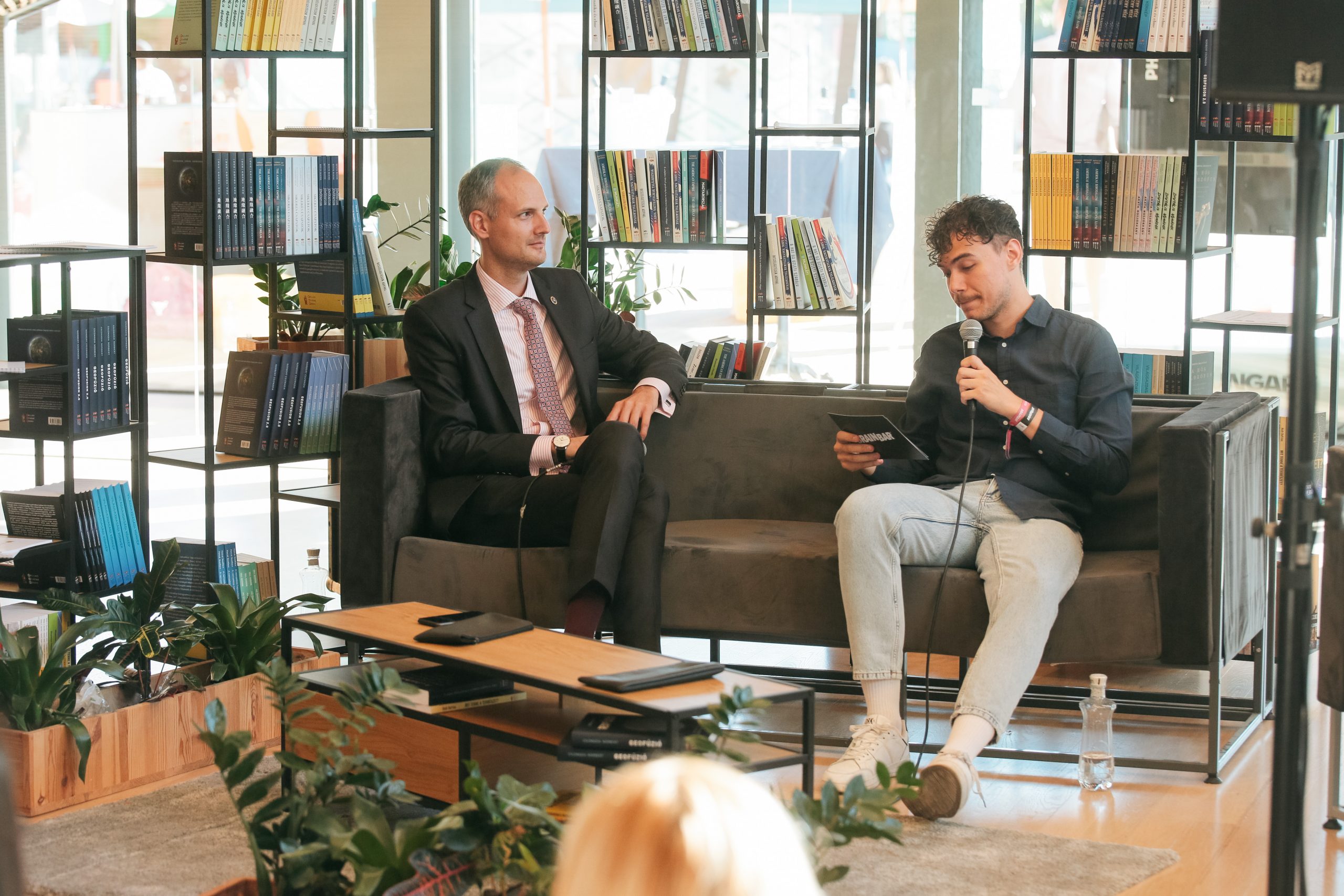 Márton Ugrósdy participated at Brain Bar festival