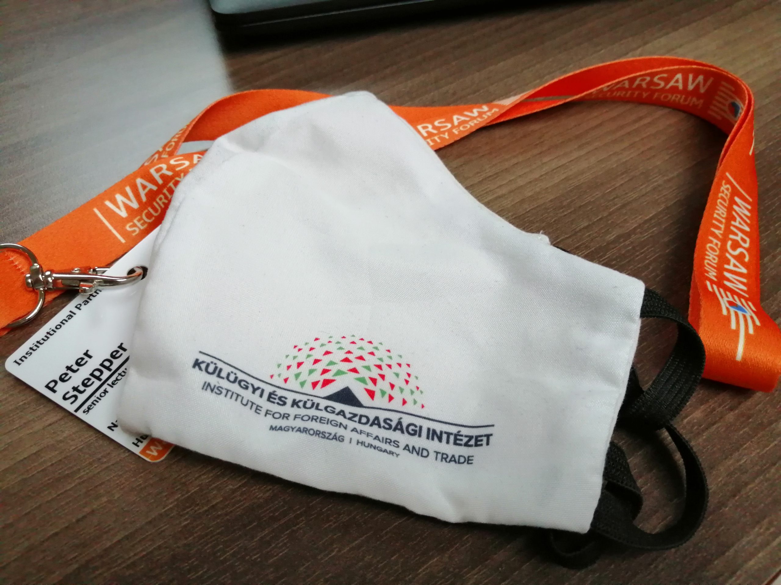 Peter Stepper PhD participate at Warsaw Security Forum 2021