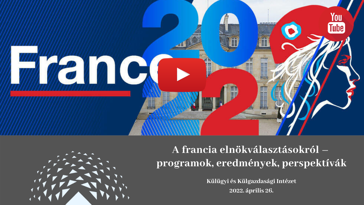Online roundtable on the French presidential elections – programmes, results, perspectives