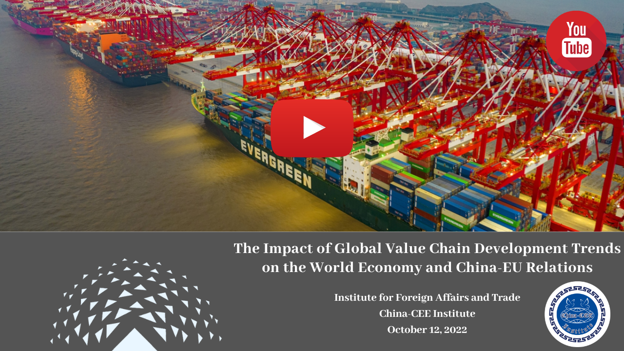 The Impact of Global Value Chain Development Trends on the World Economy and China-EU Relations