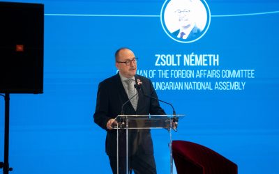 The keynote speech of Mr. Zsolt Németh, Chairman of the Foreign Affairs Committee