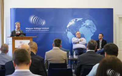 A szerb Katonai Akadémia delegációja az MKI-ban